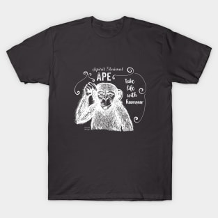 Spirit animal - monkey - white T-Shirt